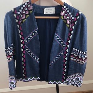 Nicole Miller Jean Jacket